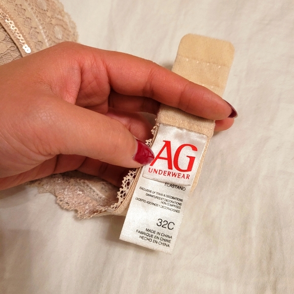 🛍2/50$ Nude lace sparkly bras - Picture 5 of 5